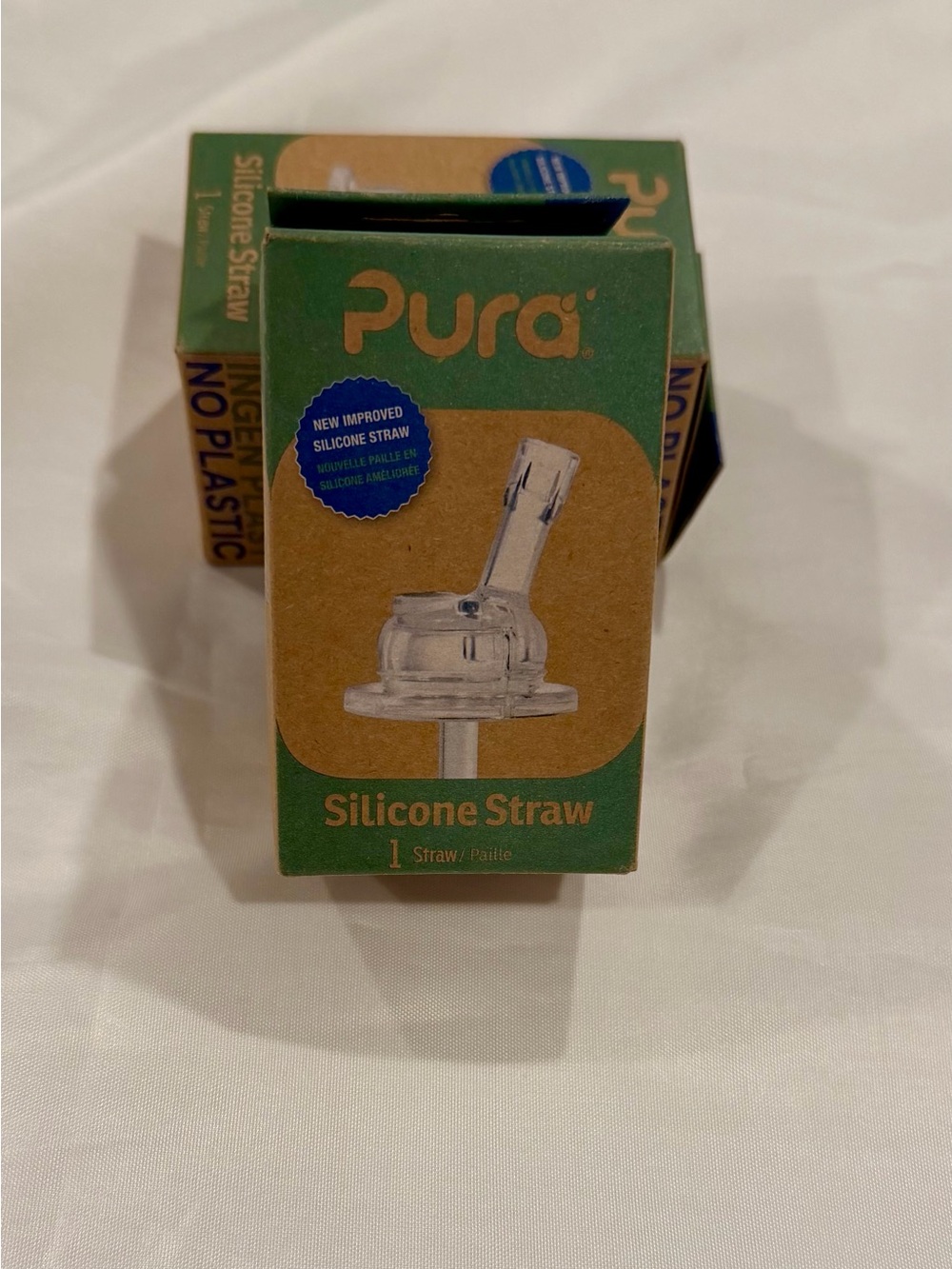 NWT Pura Stainless V2 Silicone Toddler Straw (ORIGINAL DESIGN)